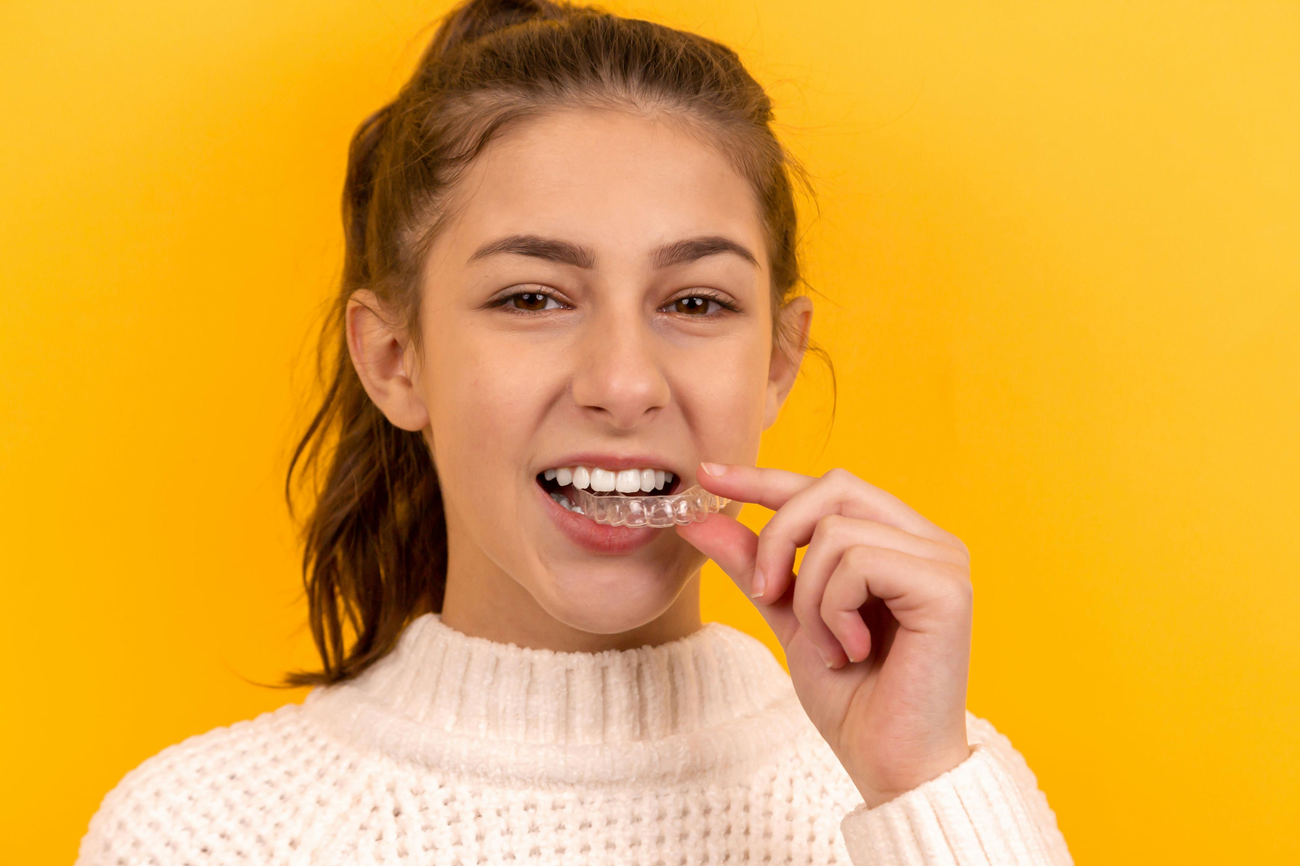 Orthodontic braces and clear aligners treatment